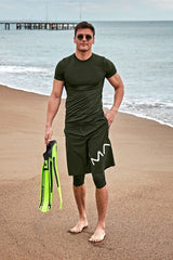 Khaki Men's Shorts S2411