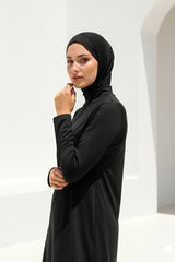 Marina Modest Burkini Swimwear Set Black – 1969