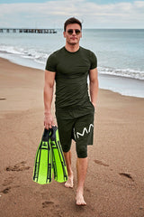 Khaki Men's Shorts S2411