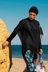 كيمونو باريو أسود P2203