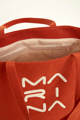 حقيبة شاطئ برتقالية بسحاب CA2501-5