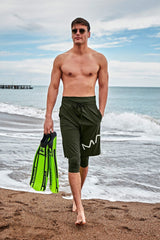 Khaki Men's Shorts S2411