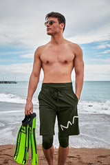 Khaki Men's Shorts S2411