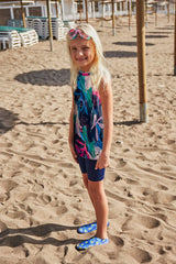 Lycra Colorful Girls' Swimsuit K2410