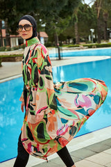 كيمونو باريو ملون P2414