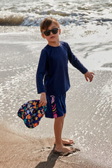 Navy Boys Shorts B2434