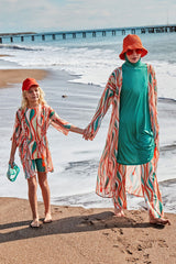 كيمونو باريو أخضر P2423