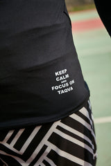 Lycra Black Men's Swim Shirts T2401