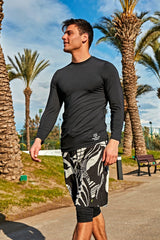 Black Men's Shorts S2403