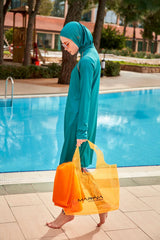 حقيبة شاطئ برتقالية C2406