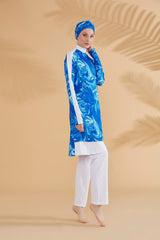 ملابس سباحة محتشمة من الليكرا ساكس بوركيني M2304