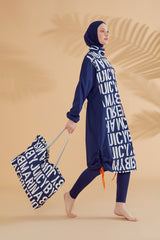 Navy Beach Bag C2302