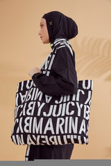 حقيبة شاطئ سوداء C2301