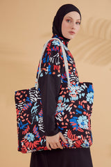 حقيبة شاطئ سوداء C2313