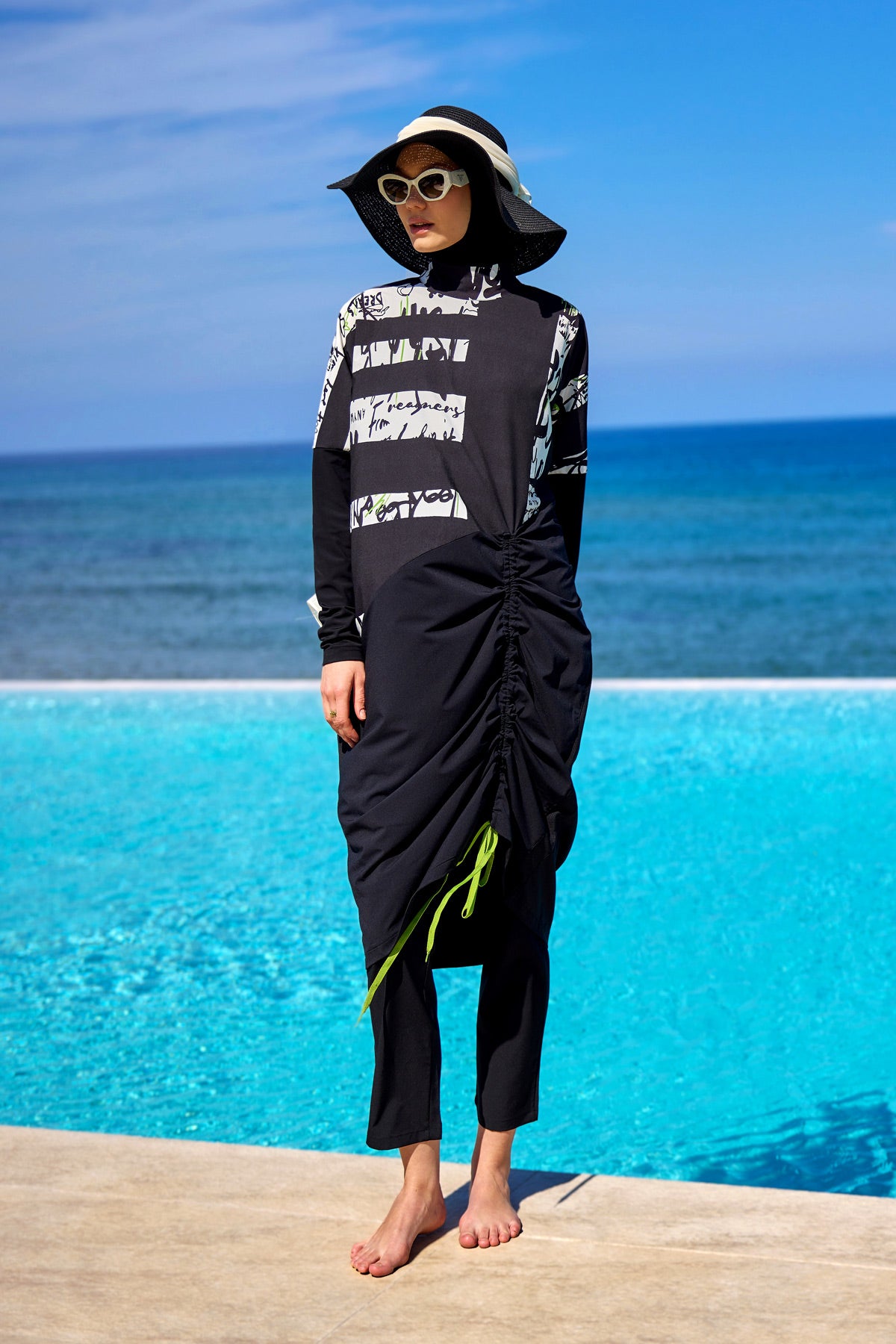 full coverage most modest swimsuit