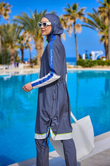 Fume Full Coverage Modest Swimwear Burkini Set M2514