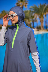 Fume Full Coverage Modest Swimwear Burkini Set M2514
