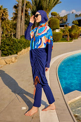 Full Coverage Modest Burkini – Islamic Swimwear Set for Women M2515