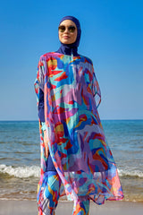 Marina Multicolor Printed Oversize Pareo - P2505