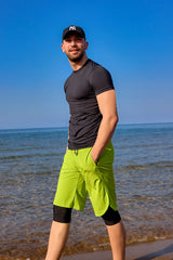 Marina Green Modest Men’s Swim Shorts - S2505-4