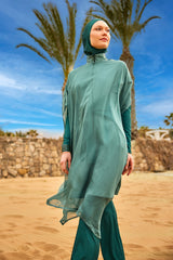 Marina Green Silky Pareo - P2516-1