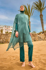Marina Green Silky Pareo - P2516-1