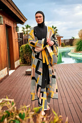 كيمونو باريو ملون P2407