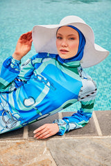 ملابس سباحة محتشمة من الليكرا ساكس بوركيني M2315