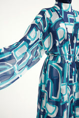 Rivamera Ocean-Inspired Beach Kimono - RP2513