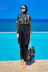 Rivamera Modest Full-Coverage Swimsuit - R2505