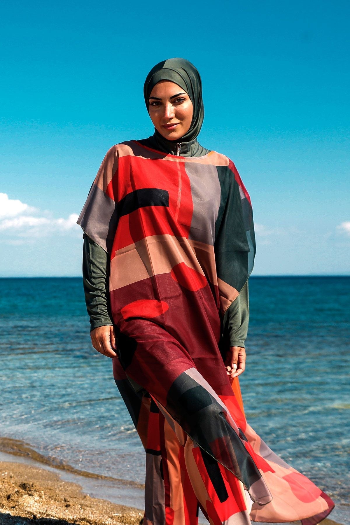 Colourful Pareo Kimono P2107