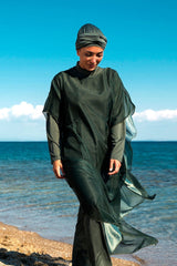 كيمونو باريو كاكي P2202