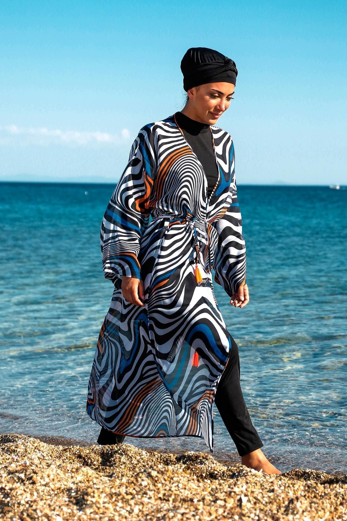 Colourful Pareo Kimono P2205