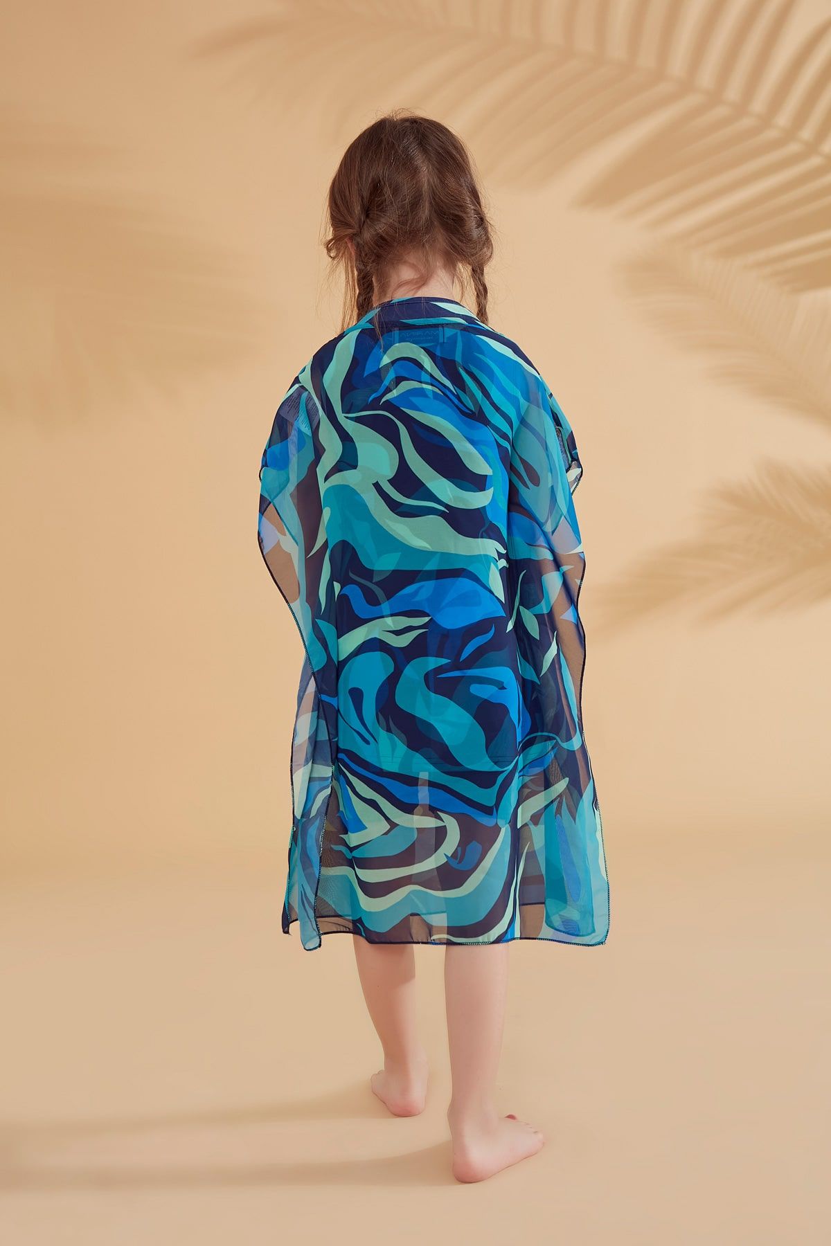 ملون للأطفال صوفية كيمونو P2349