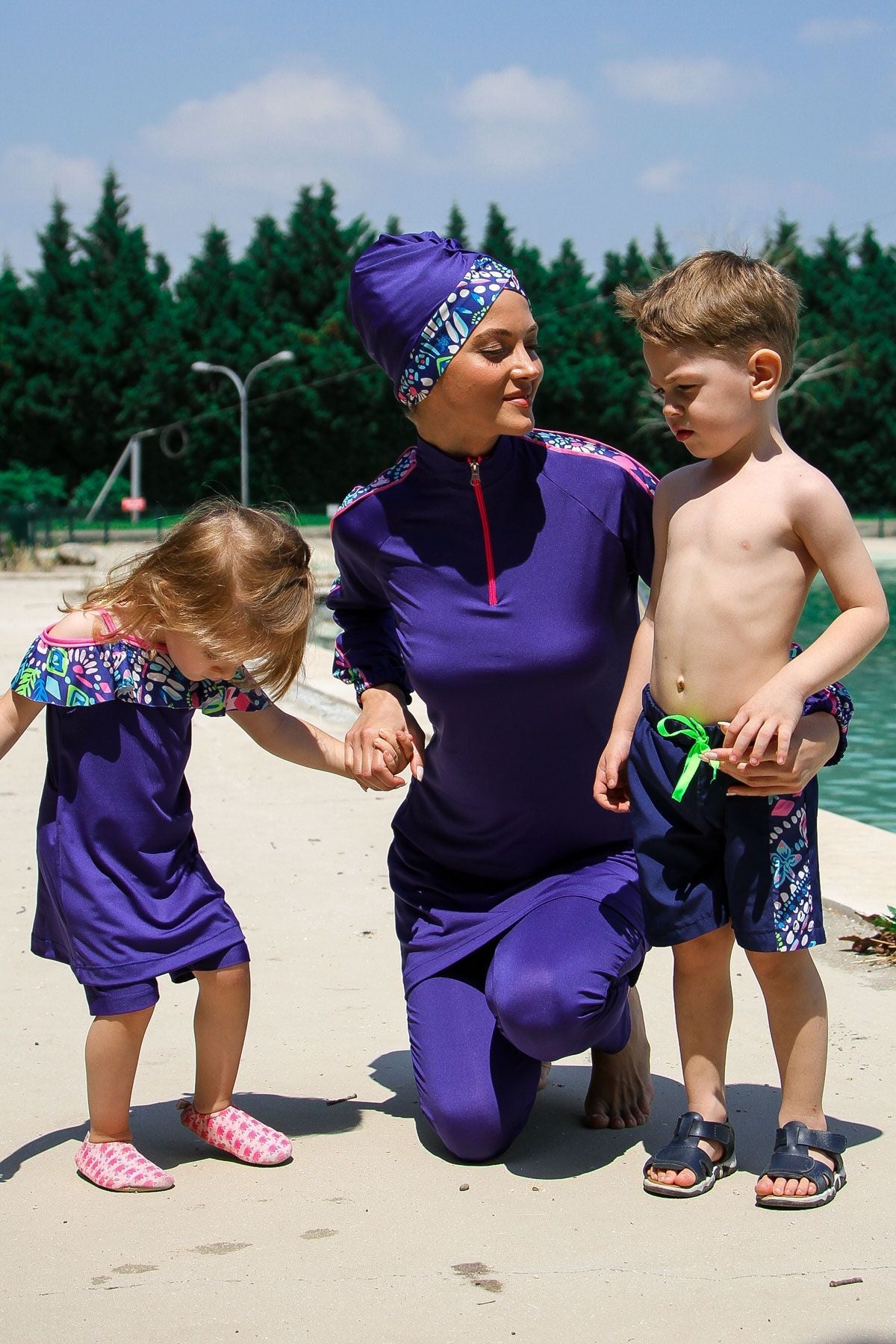 Woven Navy Boys Shorts B2202