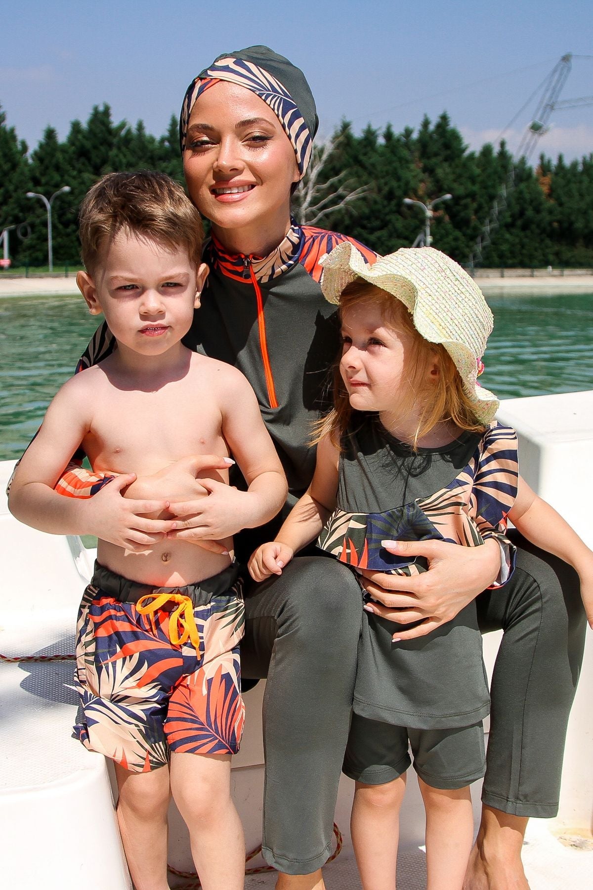 Woven Khaki Boys Shorts B2201