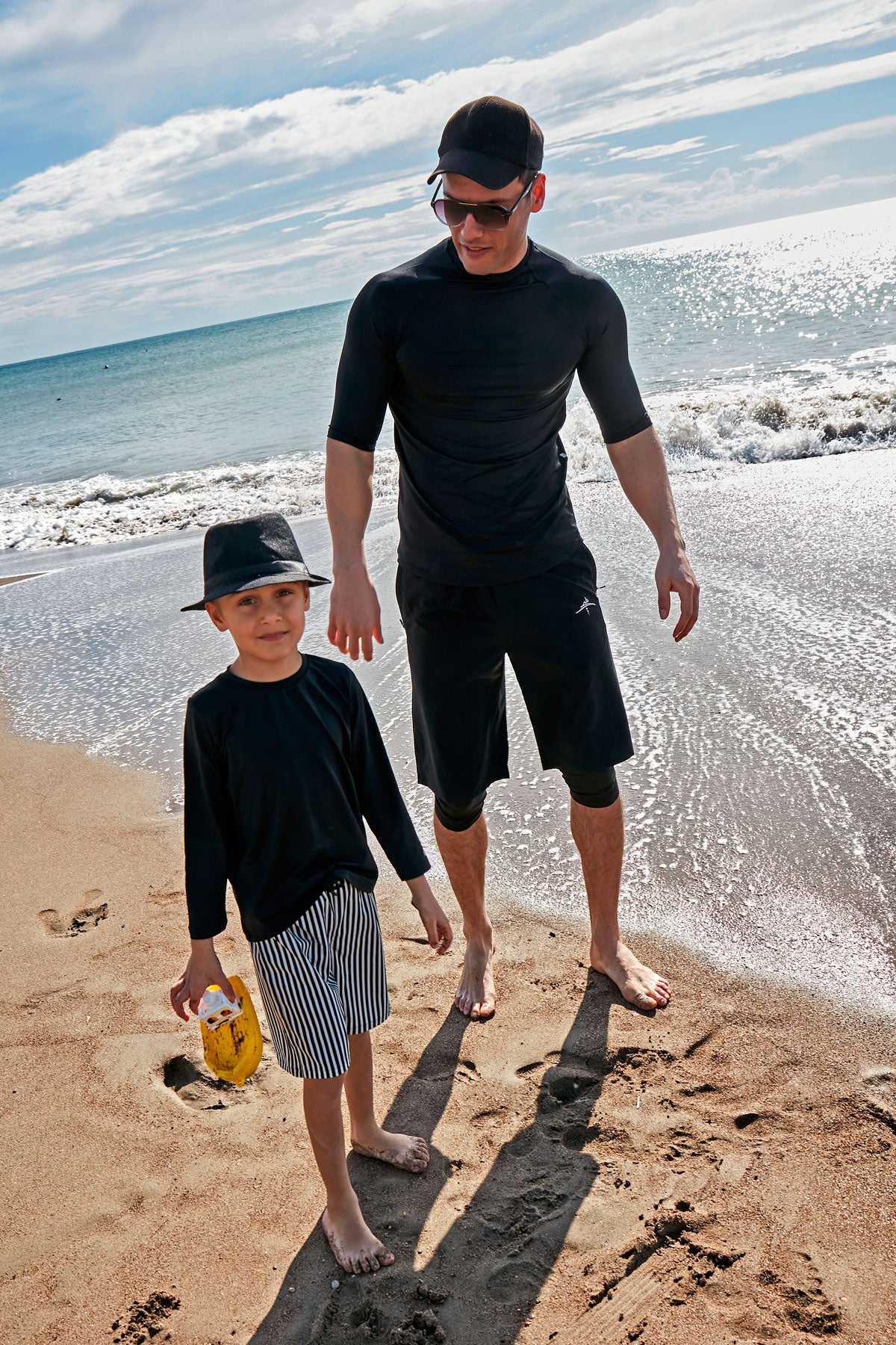 Woven Navy Boys Shorts B2432 Main image