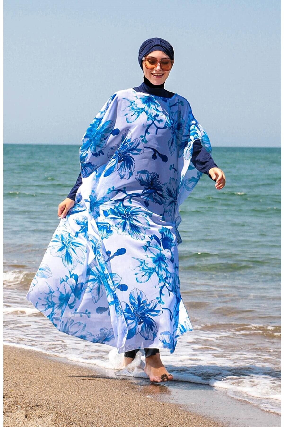 Blue Pareo Kimono P2108 Main image