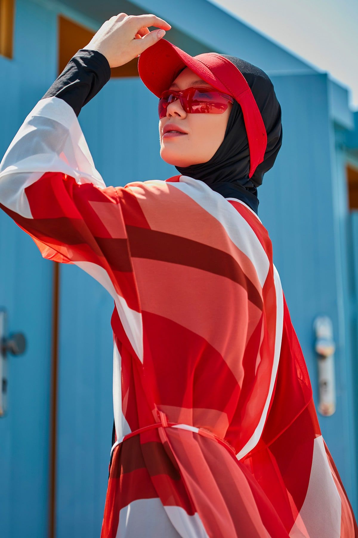 Colourful Pareo Kimono P2345 Main image