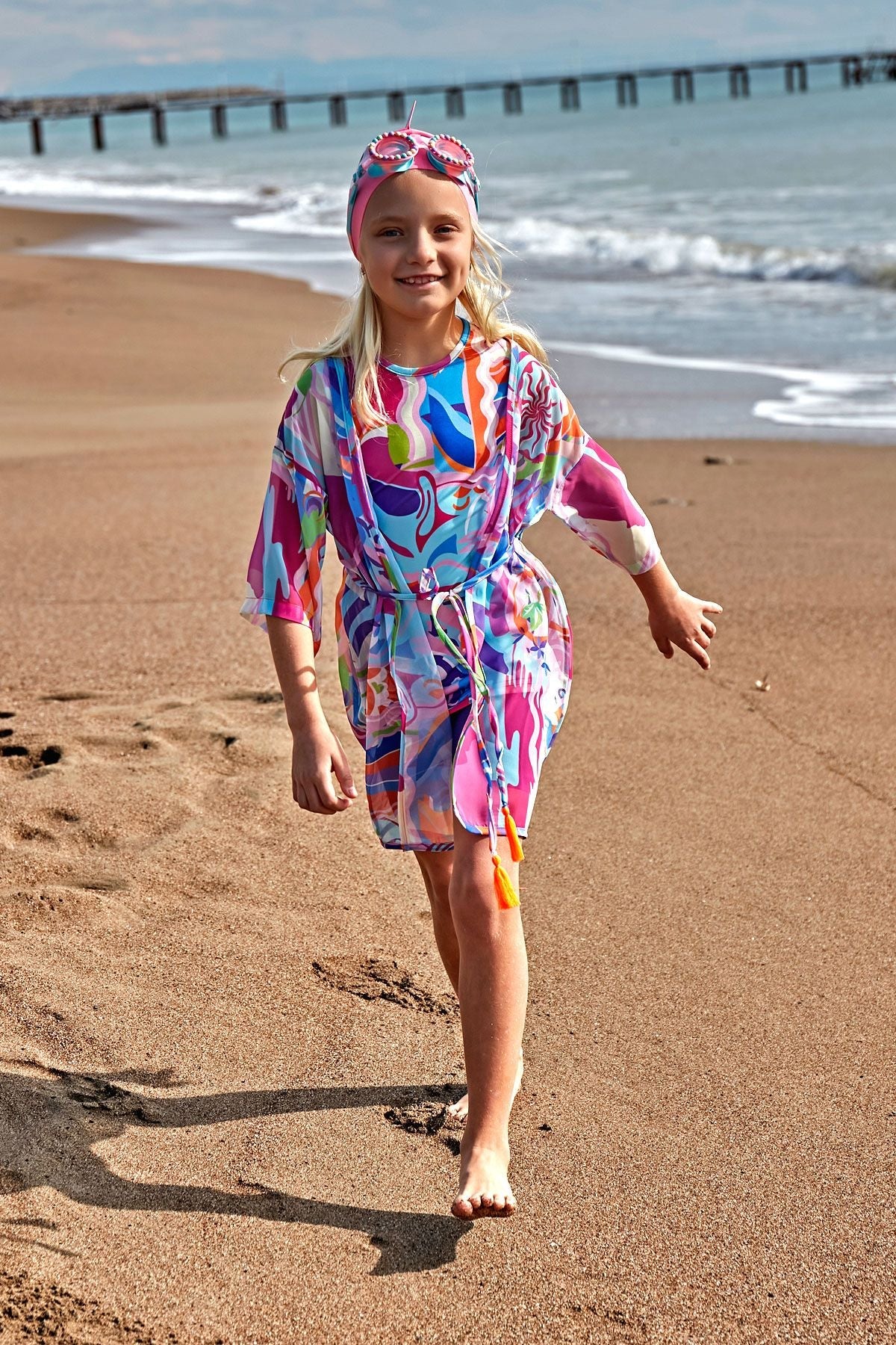 Colourful Kids Pareo Kimono P2425