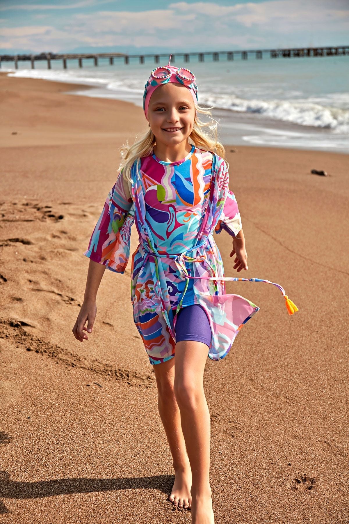 Colourful Kids Pareo Kimono P2425