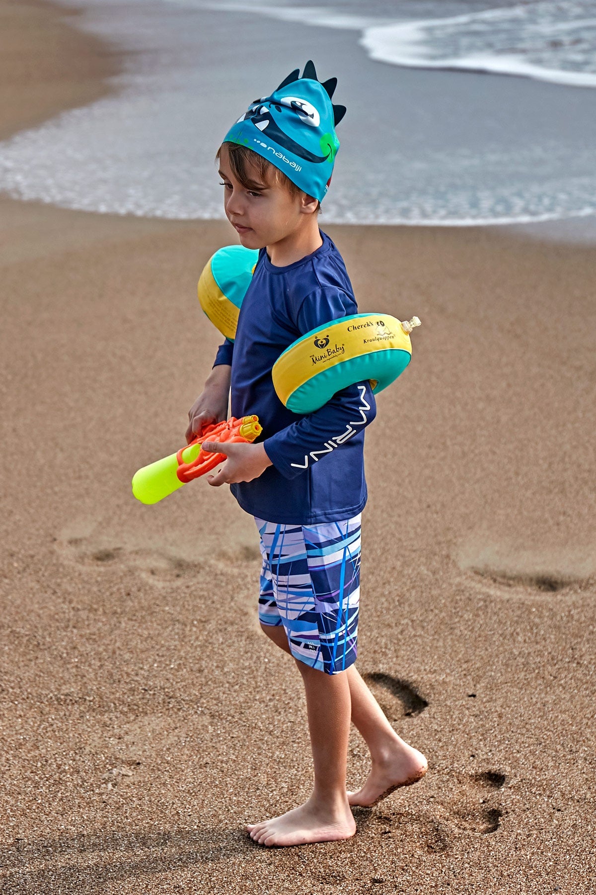 Woven Navy Boys Shorts B2430