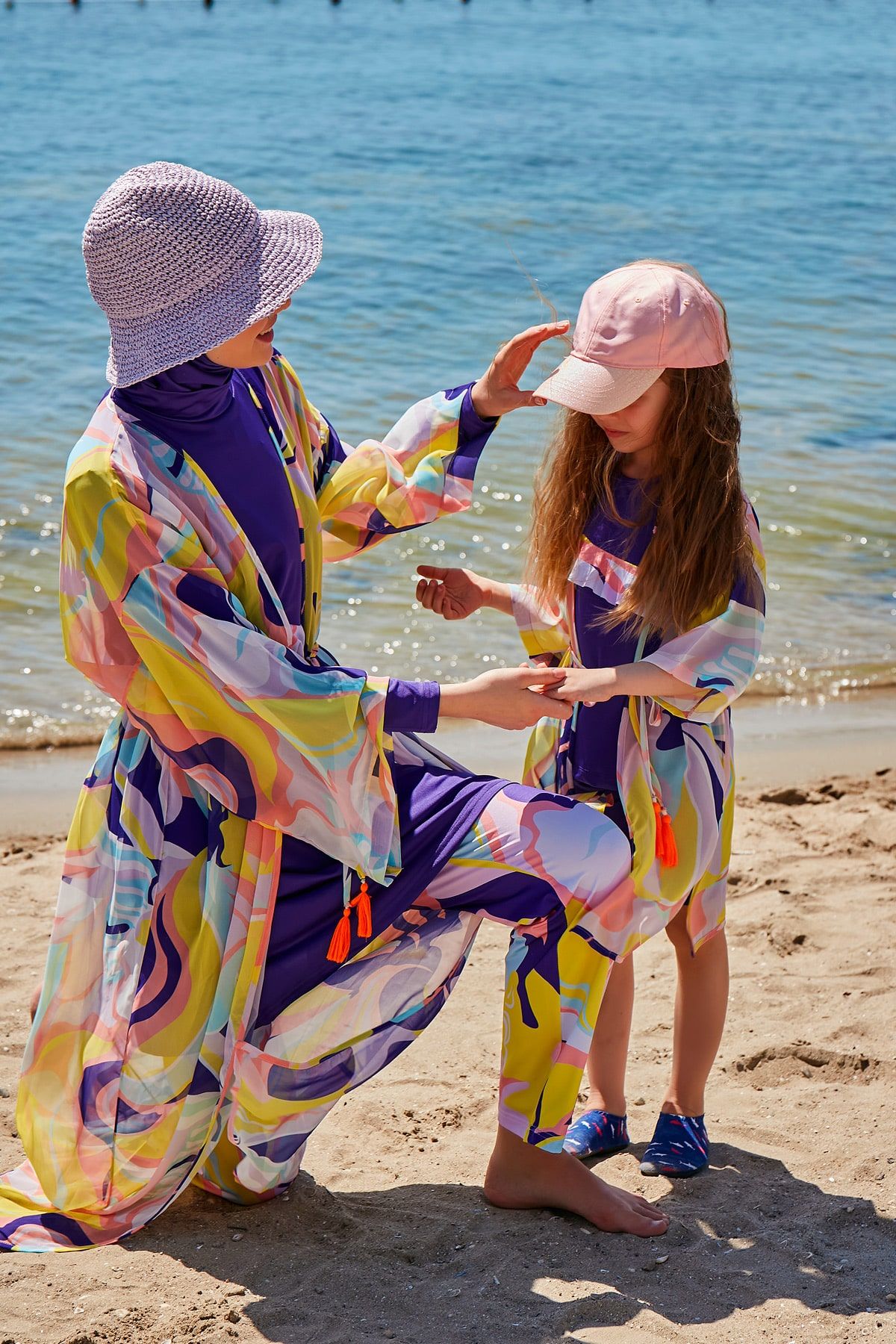 كيمونو ملون للأطفال P2333