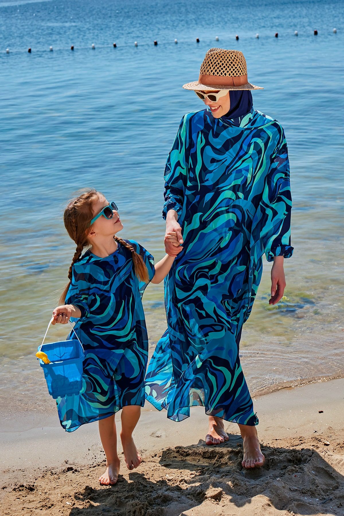 ملون للأطفال صوفية كيمونو P2349