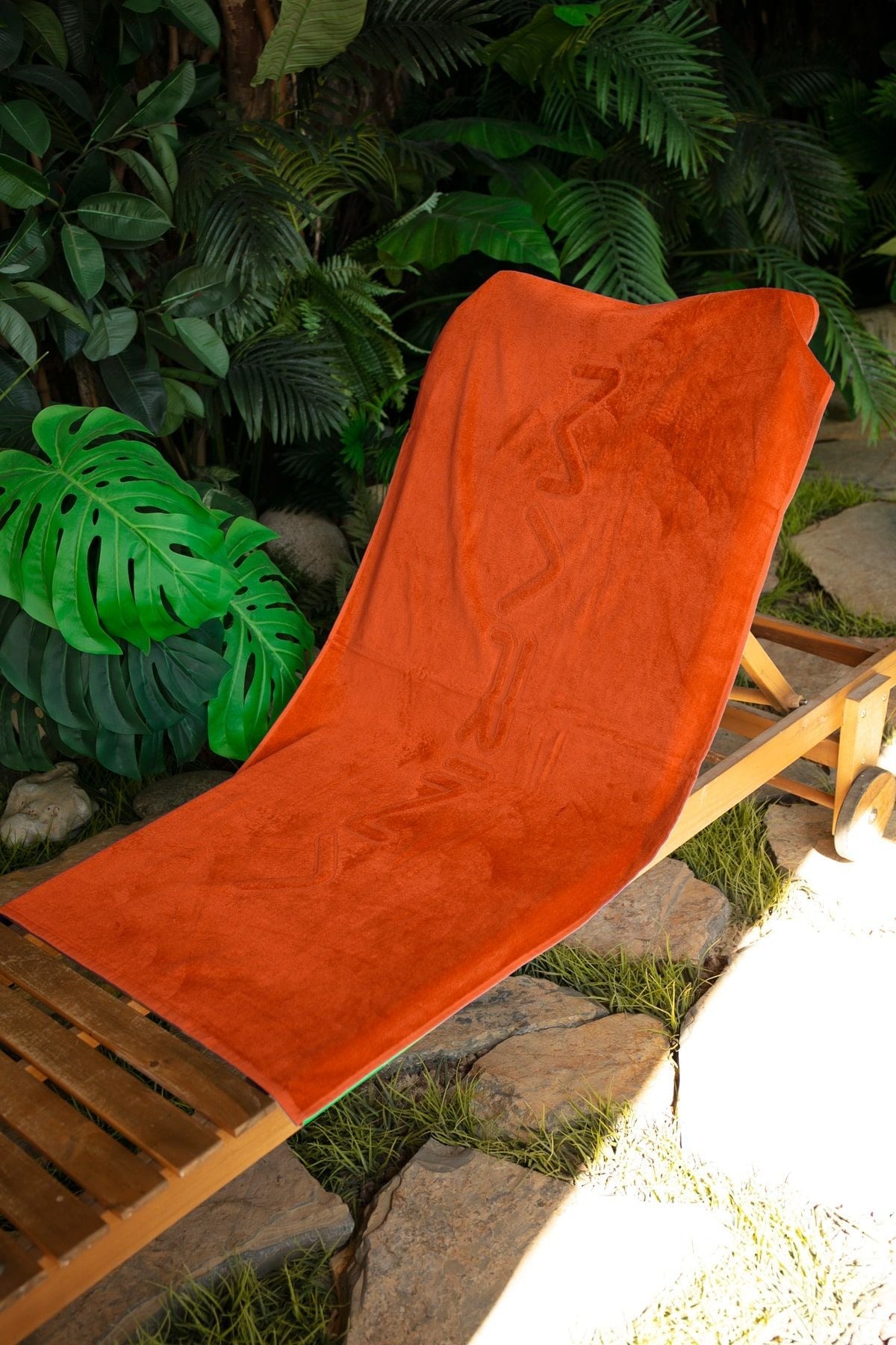 Orange Beach Towel PH23-12092
