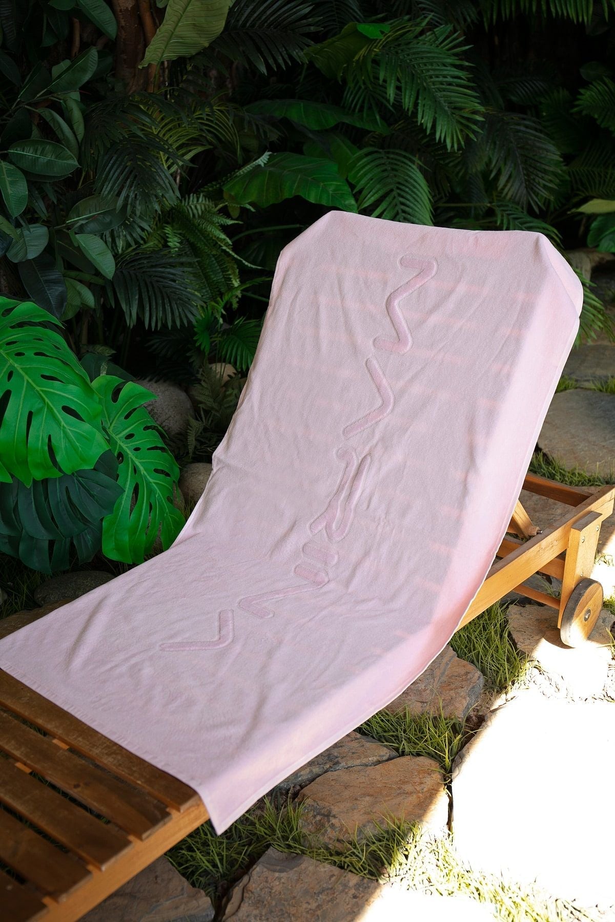 Powder Pink Beach Towel PH23-12158