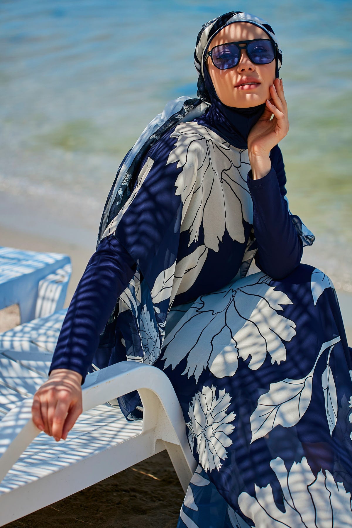 Striped Colorful Beach Pareo - P2348
