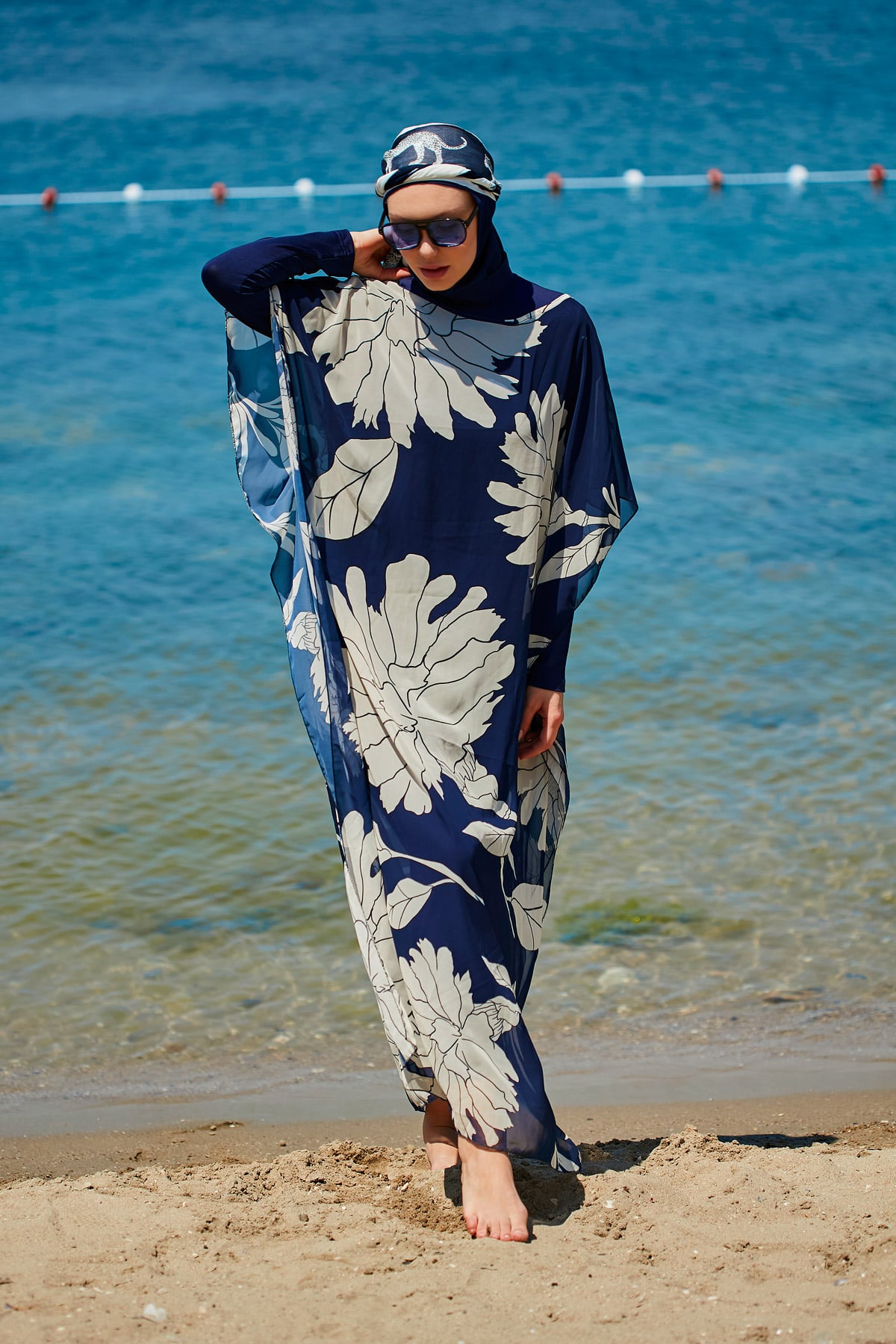 Striped Colorful Beach Pareo - P2348