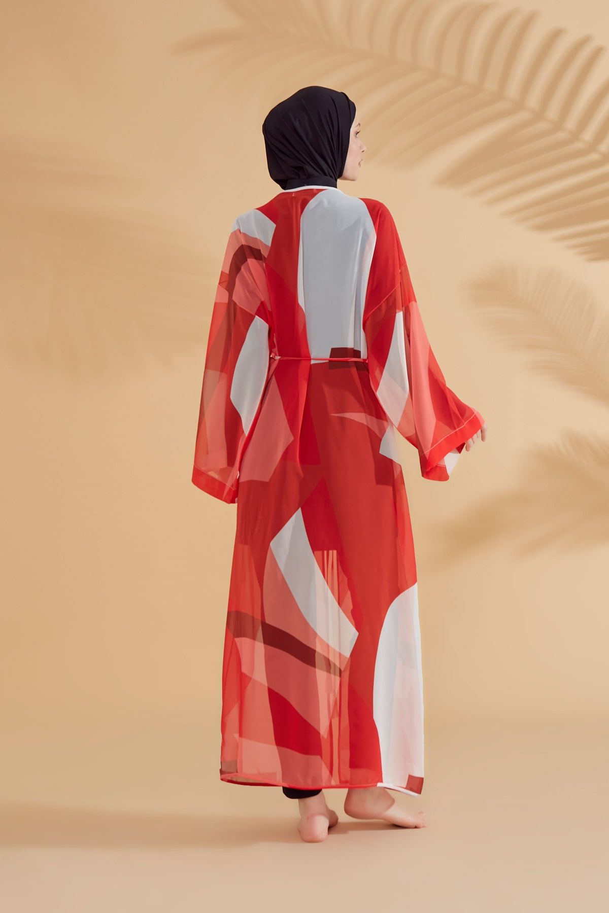 Colourful Pareo Kimono P2345