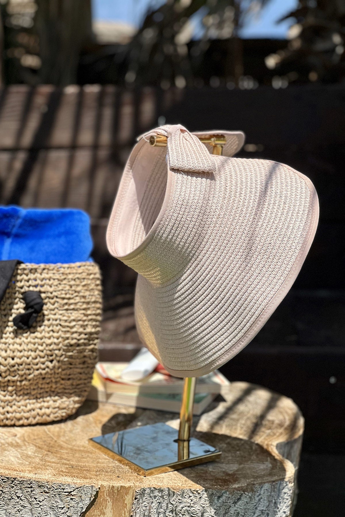 Pudra Hasır Vizör Şapka 14624 Main image